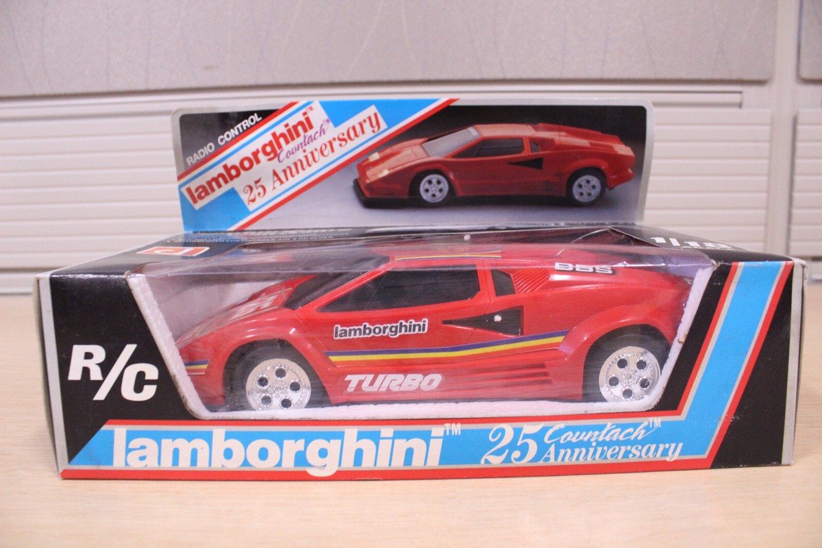 Lamborghini 25th anniversary Countach RC Radio controlled 1:18