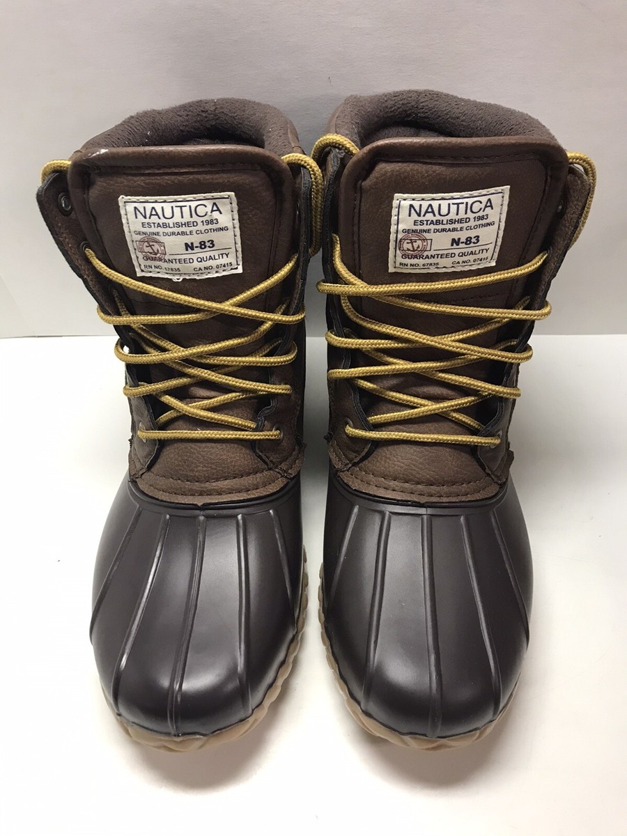 Nautica N83 Duck Boots N-83 Winter Snow Boot Channing Men display picture 1