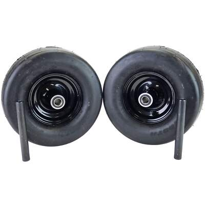 #ad 2 Pneumatic Tire Assemblies 11x6.00 5 Fits Cub Cadet ZT1 634 05664 $159.99