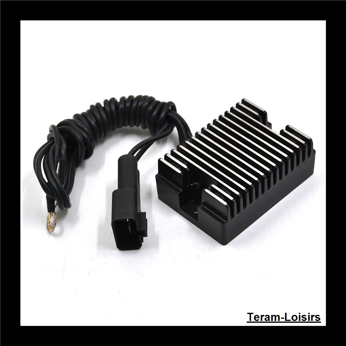Régulateur tension chromé haut rendement pour Harley Davidson FXDL 1450