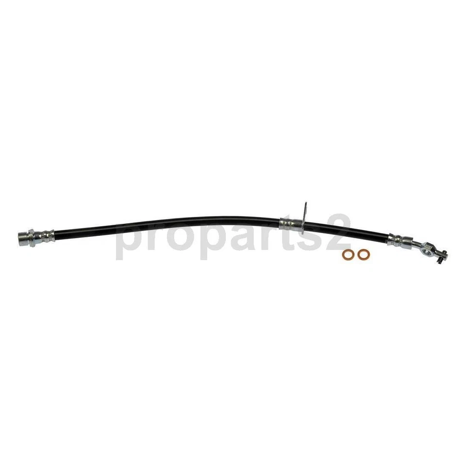 Front Kit Hydraulic Brake Hose 2x For 1993 1994 1995 1996 1997 Geo Prizm 1.6L - Image 3 of 4