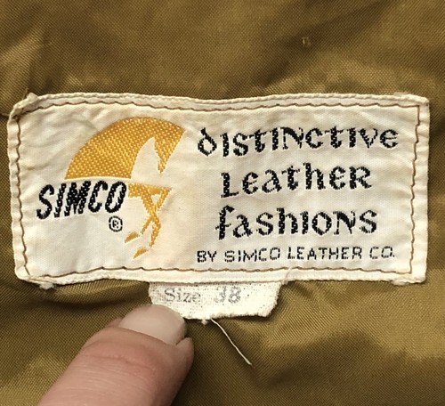 Vtg SIMCO Distinctive Leather Fashion Western Fringe Suede Leather Jacket Sz 38 - Picture 6 of 24