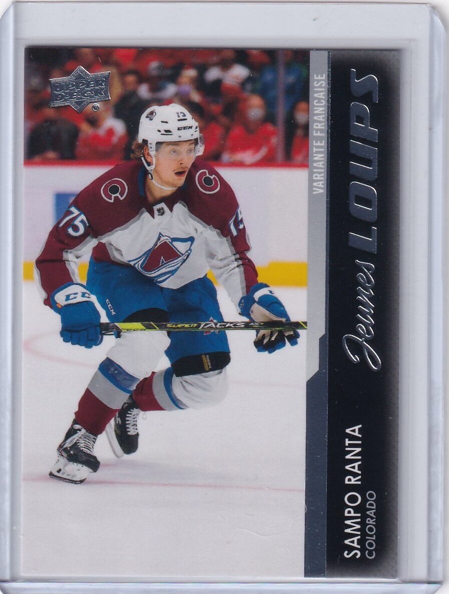 2021-22 Upper Deck Series 2 Young Guns French Sampo Ranta #457 Rookie RC