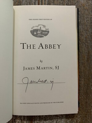 SIGNED - THE ABBEY : A Story of Discovery by James Martin (2015, Hardcover)