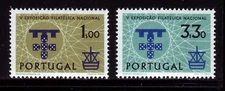 UNUSED: PORTUGAL #868-9. FINE-VERY FINE NH OG. SCV $5.65