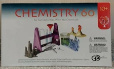 Elenco Chemistry 60 Fun Experiments Science Kit EDU7075 2010 Sealed 