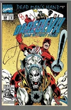 Daredevil #308 1992 VF+ Dead Man's Hand Part 5 Scott McDaniel (CVR) Marvel