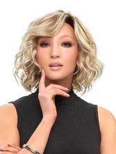 January Hand Tied Wig by Jon Renau, All Colors, Wavy Medium Hand Tied Wig