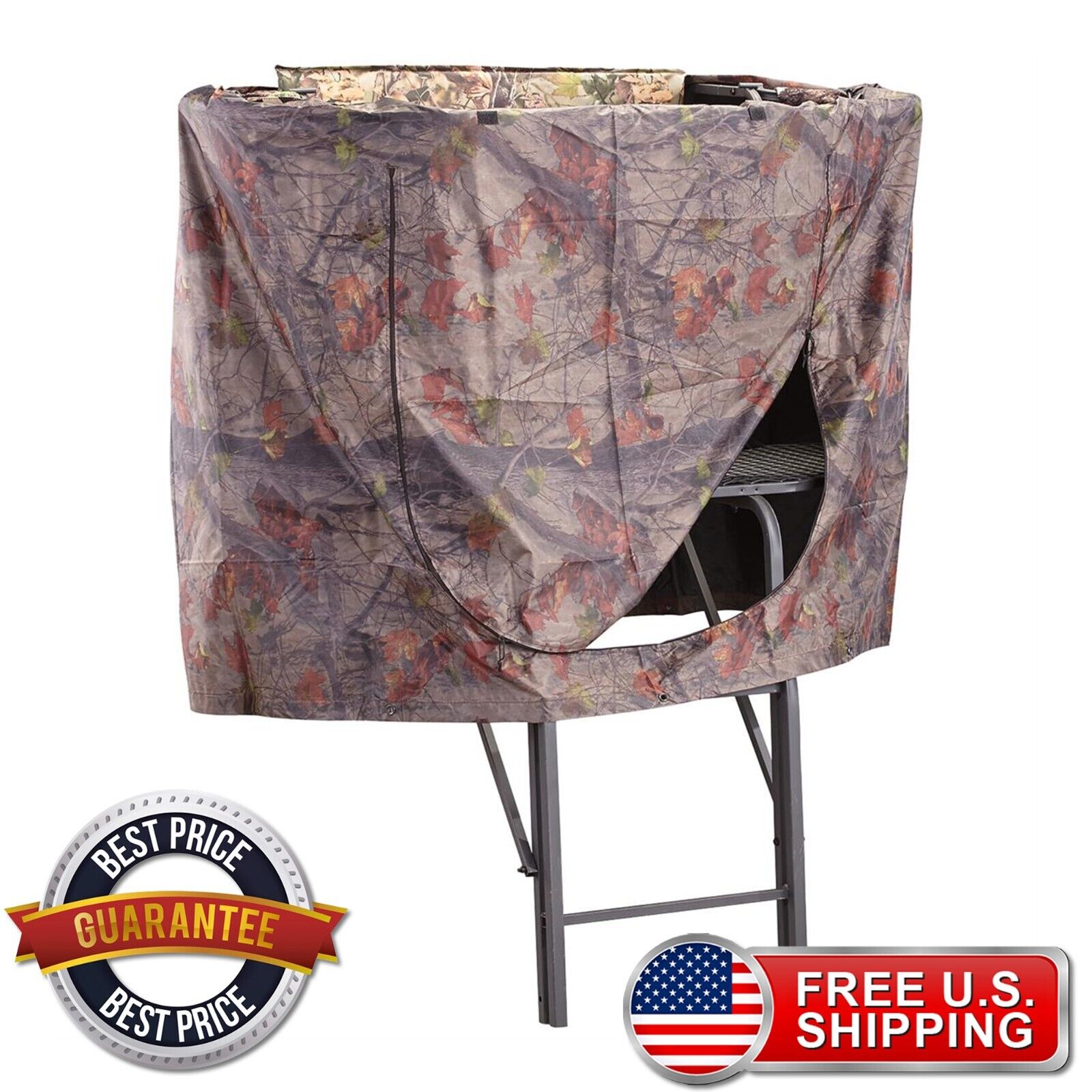 New Scent Containing Guide Gear Universal Hunting Tree Stand Blind