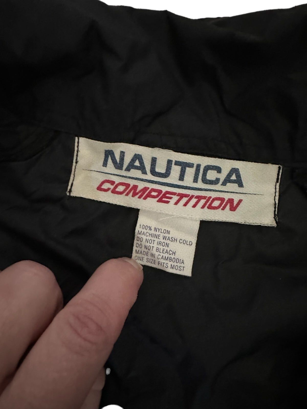 Vintage Nautica Competition Jacket Windbreaker Bl… - image 6