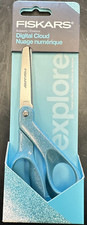 FISKARS 8" SCISSORS DIGITAL CLOUD 194514 