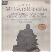 Verdi, Price, Baker LP Vinile Messa Di Requiem / RCA – VLS45479 Sigillato