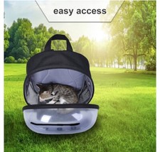 Astronaut Window Dog Cat Carrier Breathable Transparent Backpack Pet Travel Bag