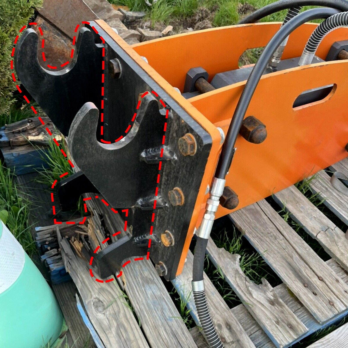 For John Deere 50G 50D Bucket Excavator 60D 60G Quick Change Attachment