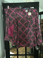 Chelsea Peers Satin Bee Pink Pyjamas - plus Maternity Size 26