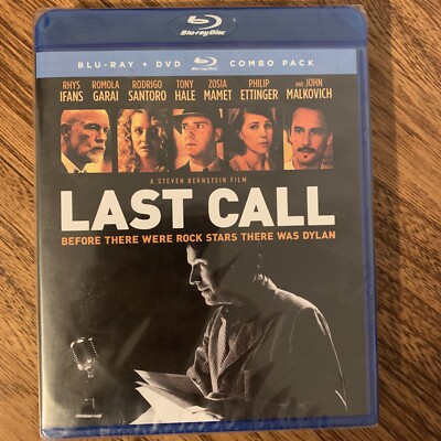 New Sealed Last Call There was Dylan Blu-ray + DVD 2021 No Slip Cover