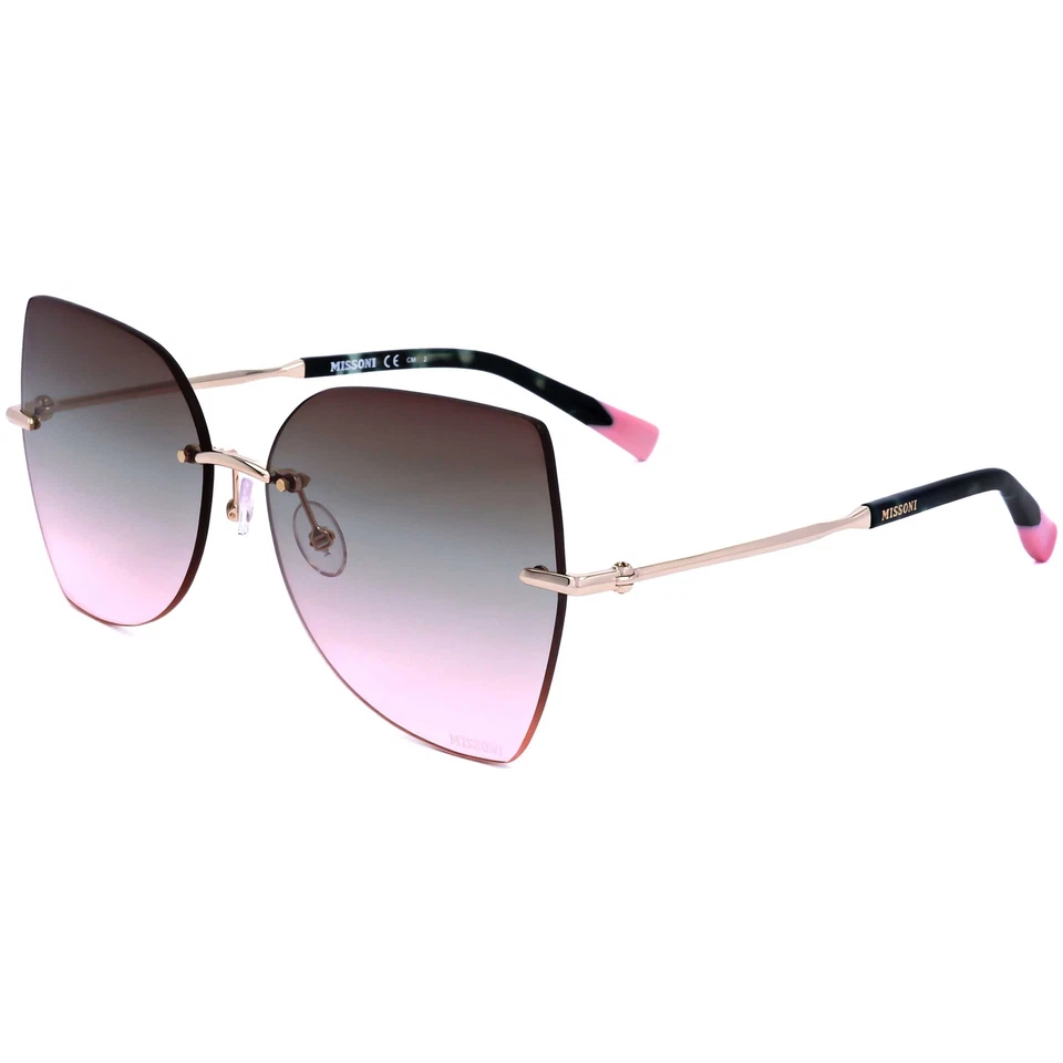 Óculos de sol feminino Missoni ouro 60 mm MIS0119-S-EYR-60