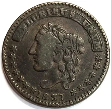 1837 US HARD TIMES S. MAYCOCK & CO. CITY HALL PLACE, NEW YORK TOKEN HT #289