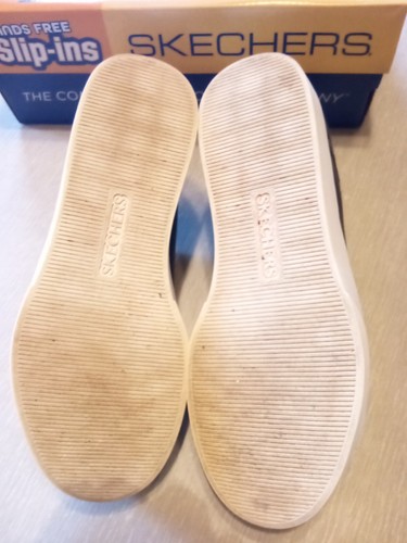 Women's Skechers Slip ins size 9, Eden LX-Royal Stride, Black/White - Foto 10 di 12