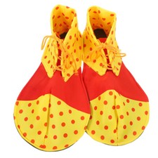 1 Pair clown cosplay Bright Color Large Clown Costume Stage Costume Clown Shoes