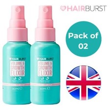Image of Hairburst Volume & Growth Elixir Increase Density, Heat Protection - Pack of 2