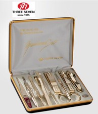 777 THREE SEVEN Nail Clipper Gift Travel Manicure Beauty Set 637G MADE IN KOREA