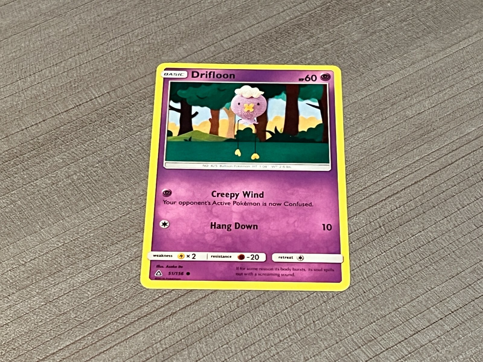 Pokemon Trading Card 2018 - Drifloon