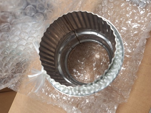 DURAVENT PELLETVENT PRO Pipe 3" Diameter Flex Adapter #3PVP-ADFF PELLET -NEW - Picture 4 of 5