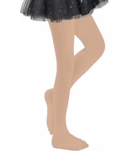 Toddler Ballet Tights for Girls Pantyhose School Uniform Dance Tights Nude S