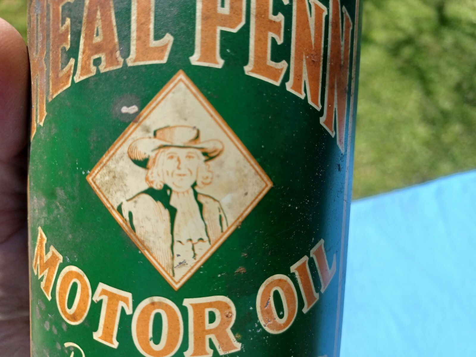 Real Penn Quart Oil Can RARE!! eBay
