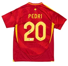 Pedri Signed Custom Jersey BAS Beckett Authenticated