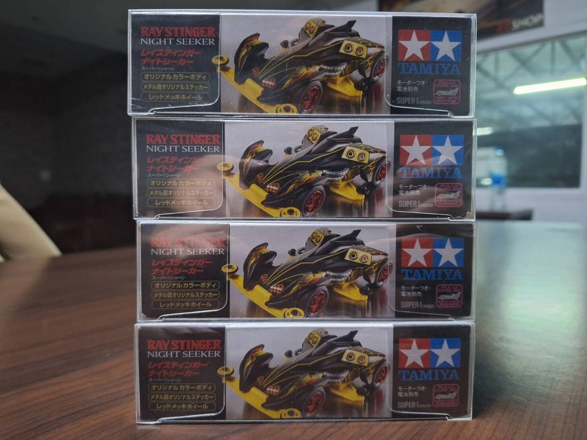 Tamiya mini 4wd SuperRARE collection set RAY STINGER NIGHT SEEKER