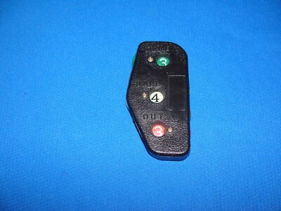 Baseball Umpire Pitch Counter Strike Ball Out 3 1/8'' X 1 1/2'' Used