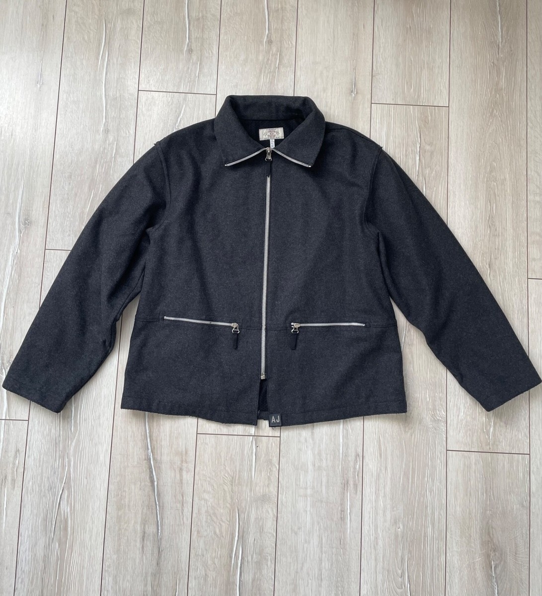 ジャケット・アウター 2000s EMPORIO ARMANI Wool Coat Y2K Rare Vintage Y2K Armani Jeans Wool Blend Coat M | eBay
