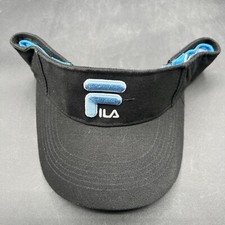 VINTAGE FILA BLUE SUN VISOR 90'S HIP HOP Adjustable HAT NEW CAP BY FILA