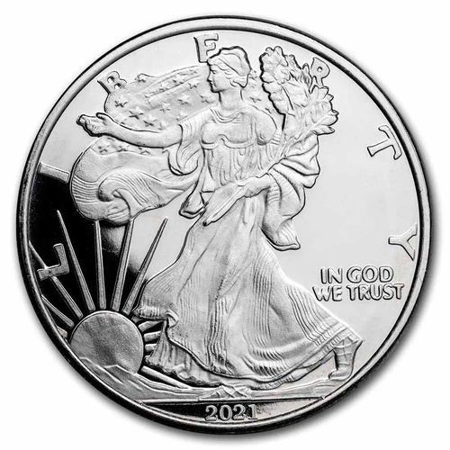 1 oz Silver Round - American Eagle (New Design)