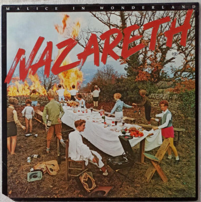 LP  NAZARETH -   MALICE IN WONDERLAND  **  CAN 1980    * * * * * *    EX / EX