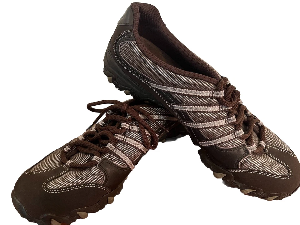 Zapatillas deportivas Skechers para mujer 8,5 compulsiones elegantes 21108 marrón Foto 2 de 4