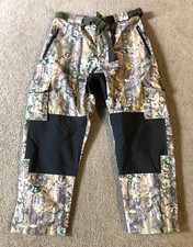 Fladen Men's Woodlands Camouflage Insulated Hunting Fishing Pants - Size Large