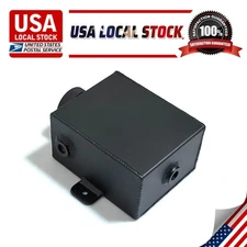 Universal 1.2L Aluminum Radiator Expansion Coolant Overflow Tank Bottle With Cap