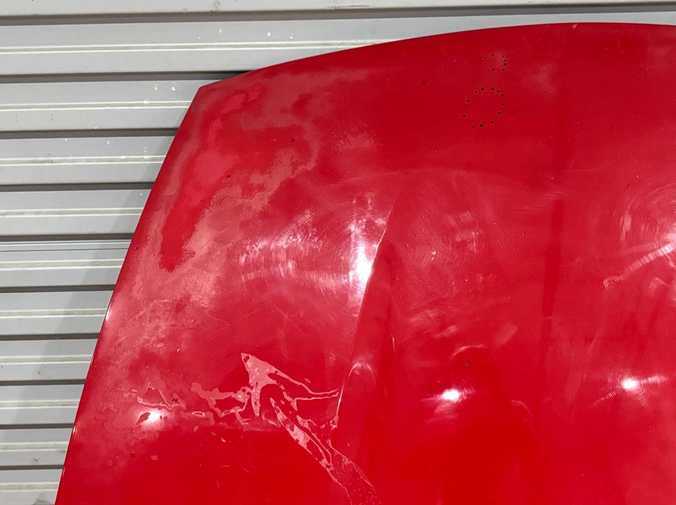 2009-2020 Nissan 370z Front Hood Bonnet Cover Panel Red PO36 OEM - Image 3 of 4