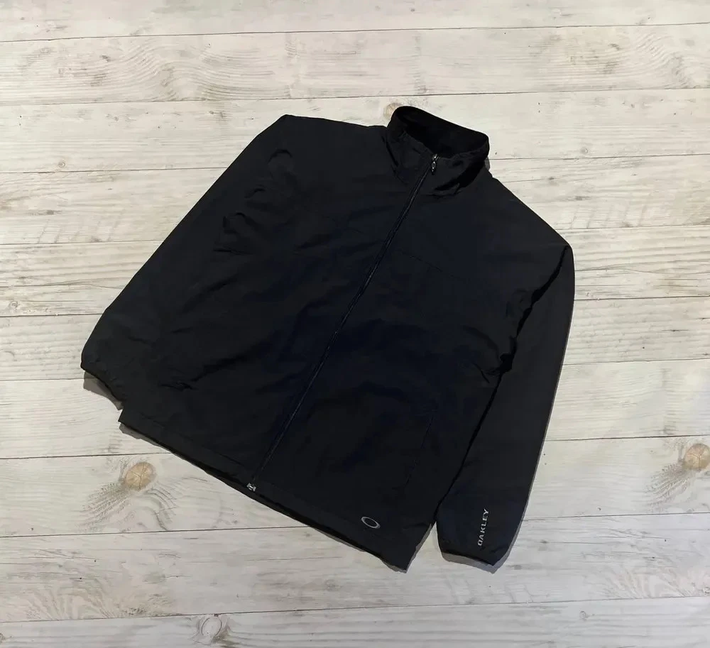 Vintage Oakley Software Technical Track Jacket 00s Gorpcore Men Size L Black