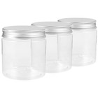 3 Pcs Storage Jars with Lids Airtight Small Jam Multifunctional Sealed