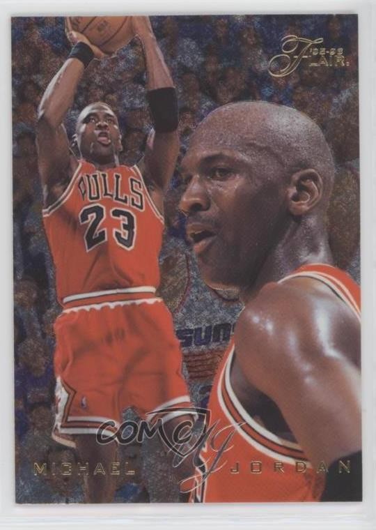 1995-96 Flair Michael Jordan #15 HOF