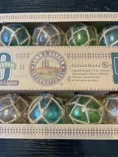 Net Fishing Ball Lawn&Garden International String of 10 Decorative Cafe Lights