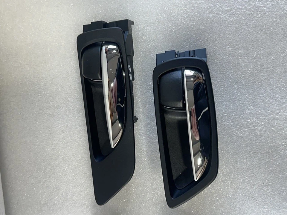 2007 2008 2009 2010 2011 2012 LEXUS ES350 FRONT REAR INTERIOR DOOR HANDLES BLACK - Image 3 of 4