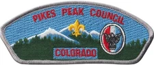 Pikes Peak Council CO Eagle CSP Grey Bdr (AR6017)