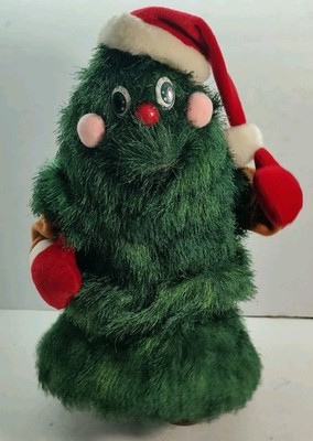 Rock-A-Long Oh Christmas Tree Animated Singing Dancing Christmas Decoration 18'' 