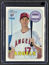 SHOHEI OHTANI 2018 TOPPS HERITAGE #600 ROOKIE RC ANGELS  A *READ*