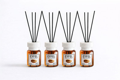 4x EYFEL Reed Diffuser  Karamel / Caramel    Raumduft Karamell